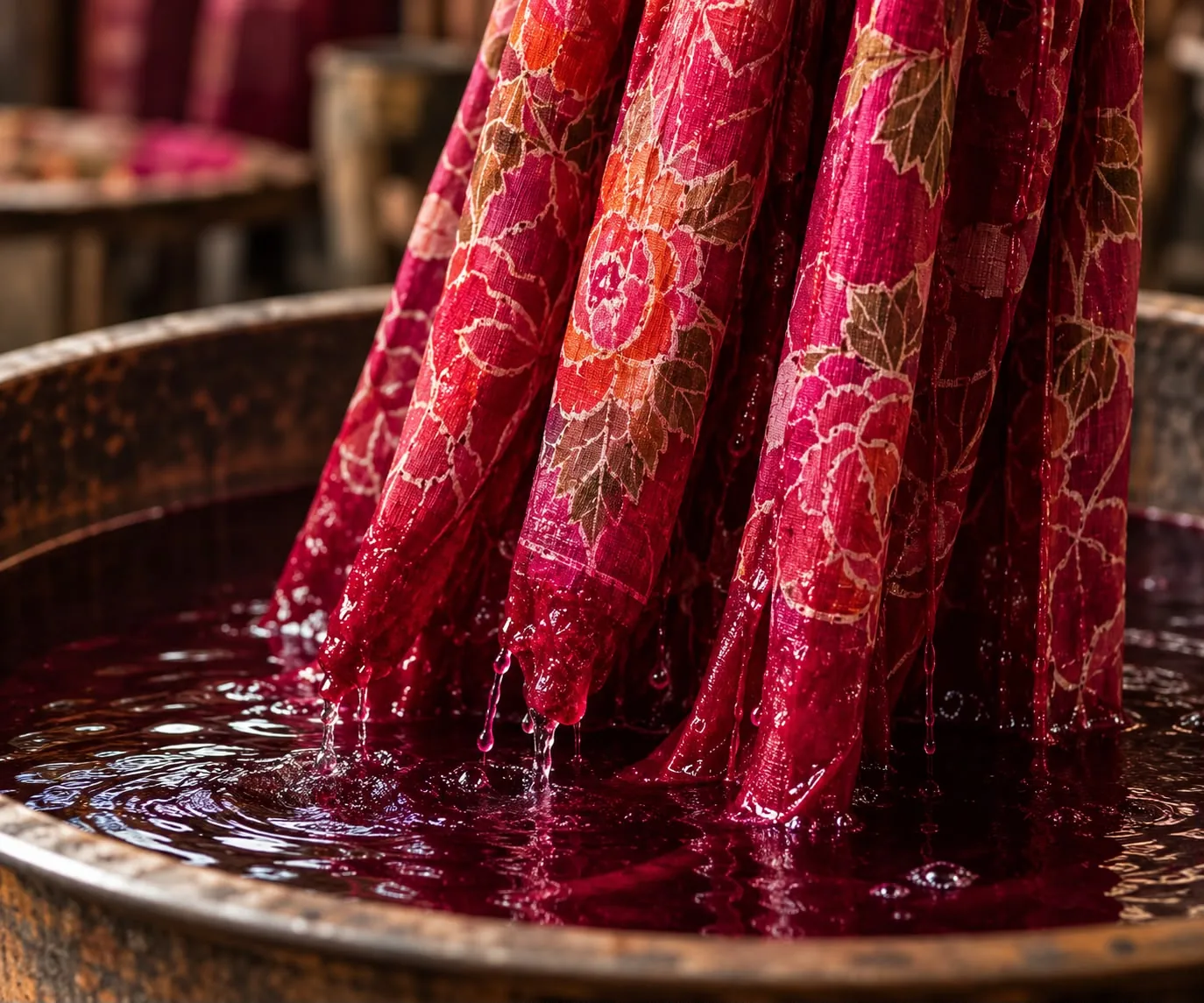 Dye process detail