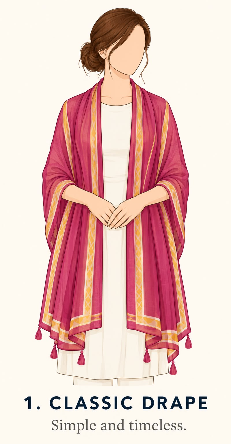 Illustration of Classic Drape