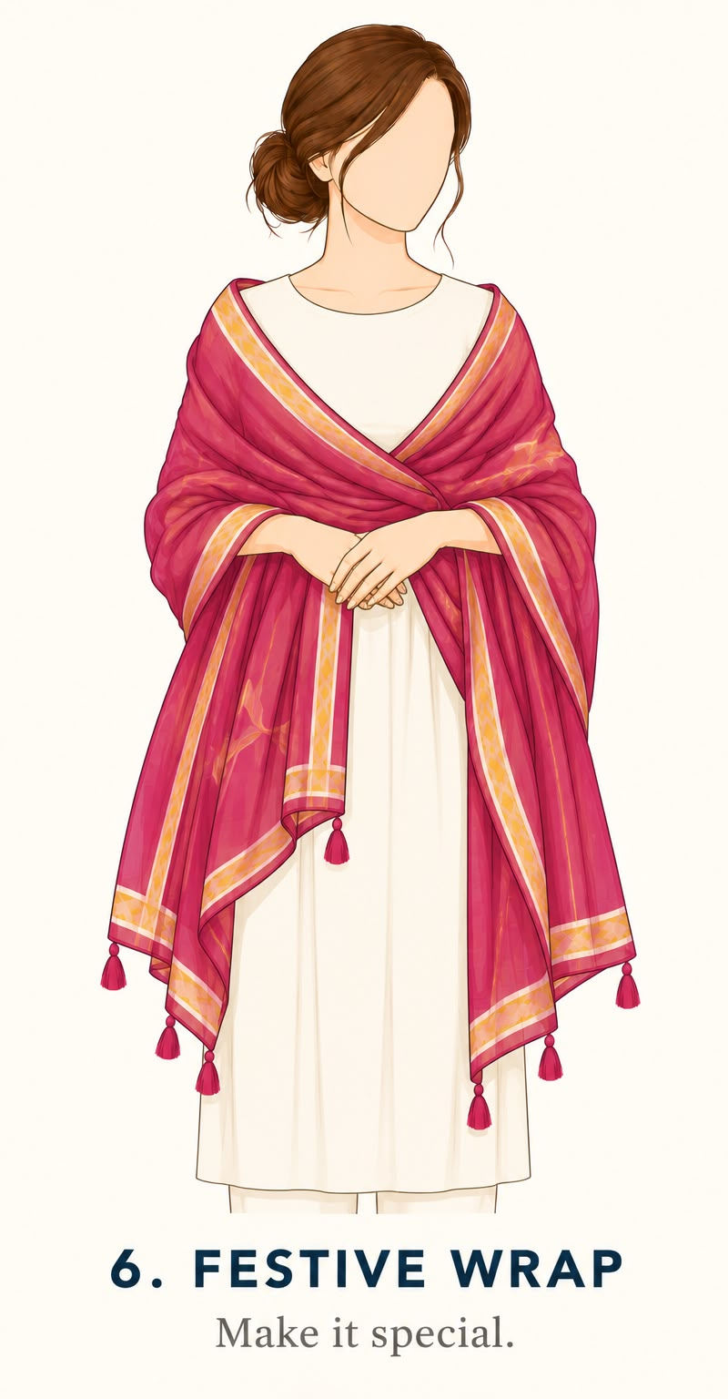 Illustration of Festive Wrap