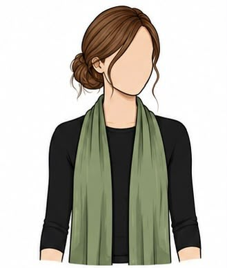 Illustration of Classic Drape