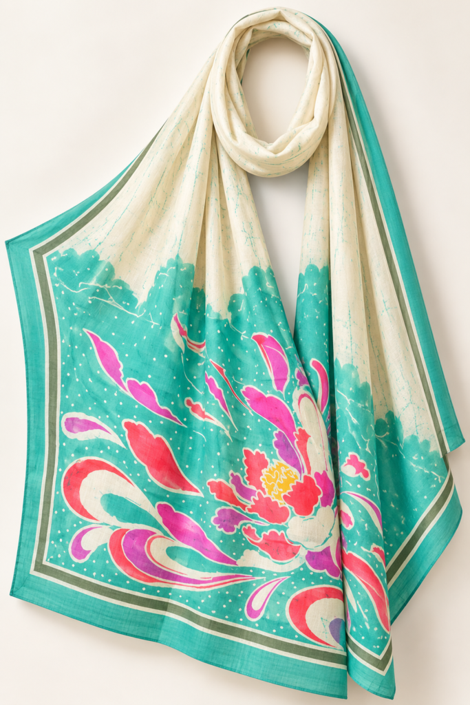 Aqua Petal Wave